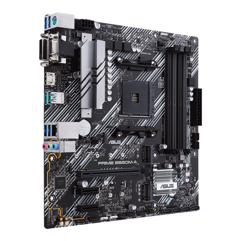 ASUS PRIME B550M-A | MOTHER BOARD AMD B550 AM4 DDR4 mATX