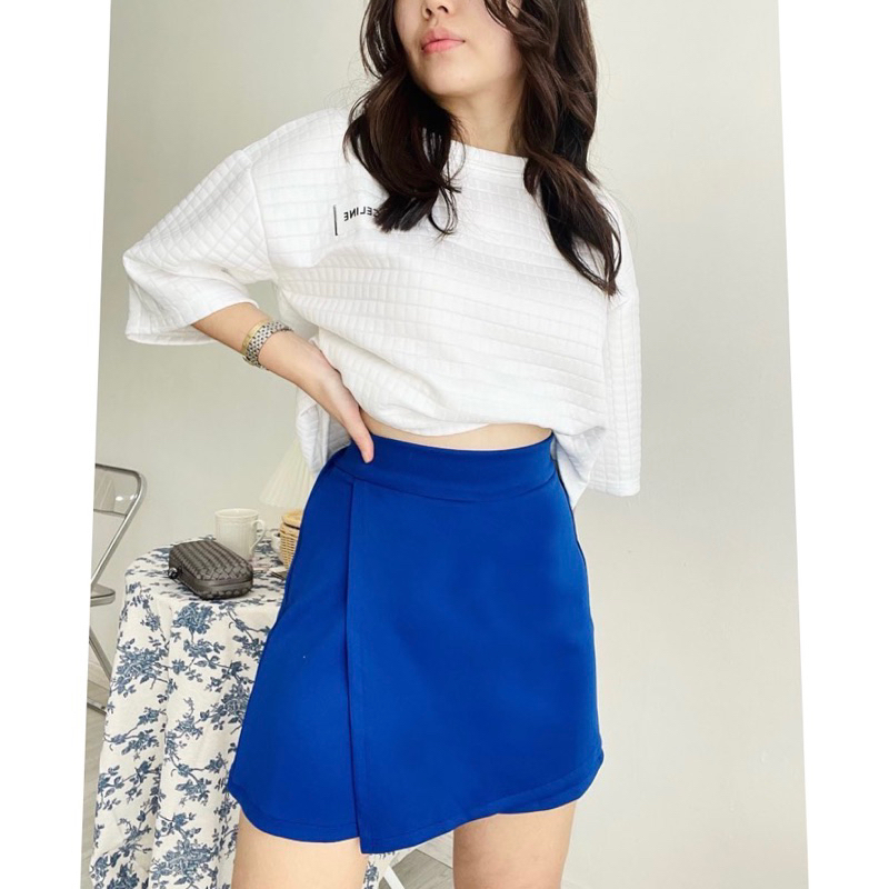 Momo wrap skort / rok celana / skort skirt pants