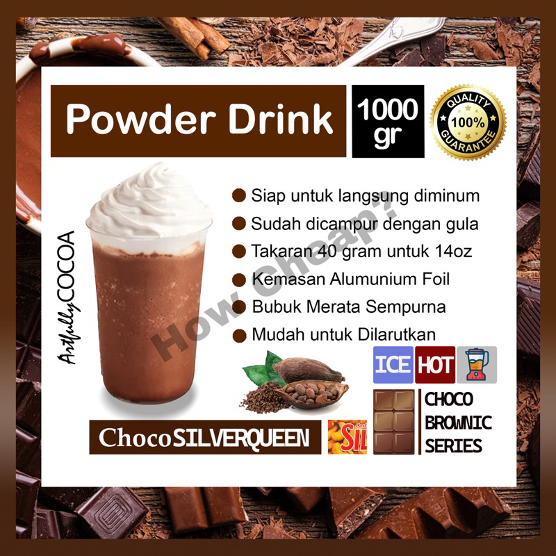 Choco SilverQ Bubuk Minuman 1kg [Ready to Drink] #014