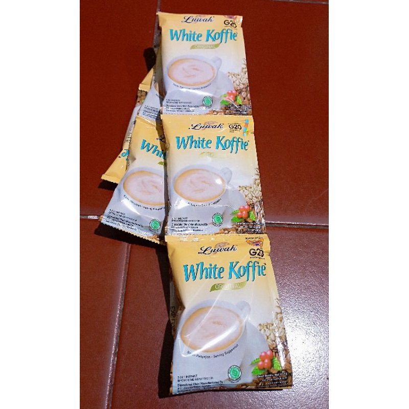 

Luwak White Koffie original • 1renteng (10pcs x 20gram