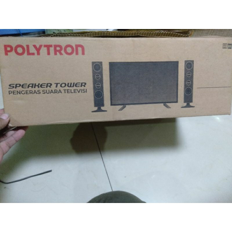 Jual SPEAKER TOWER TV LED POLYTRON Shopee Indonesia