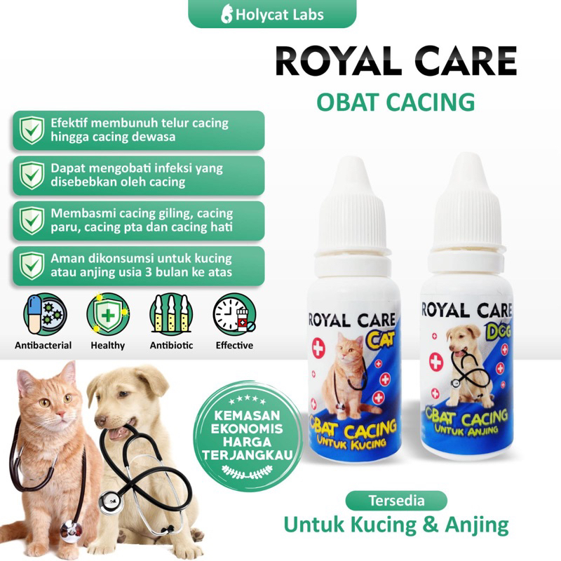 Obat Cacing Kucing Royal Care