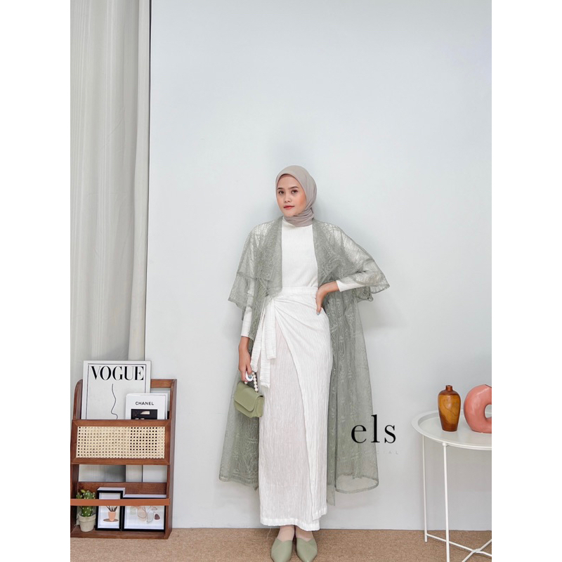 Chantily Outer (include belt)-Outer Kondangan graduation terbaru-Outer ied Fitri