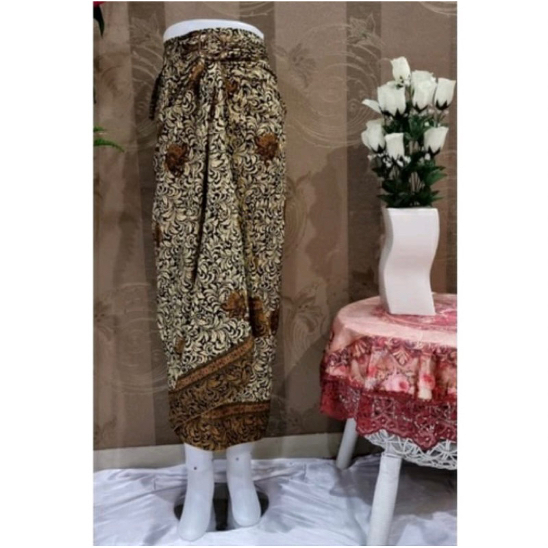 (50 Motif) Rok Lilit Batik Bawahan Kebaya Modern Rok Serut Batik Free Ring Kain Batik Floral Batik Couple Pasangan