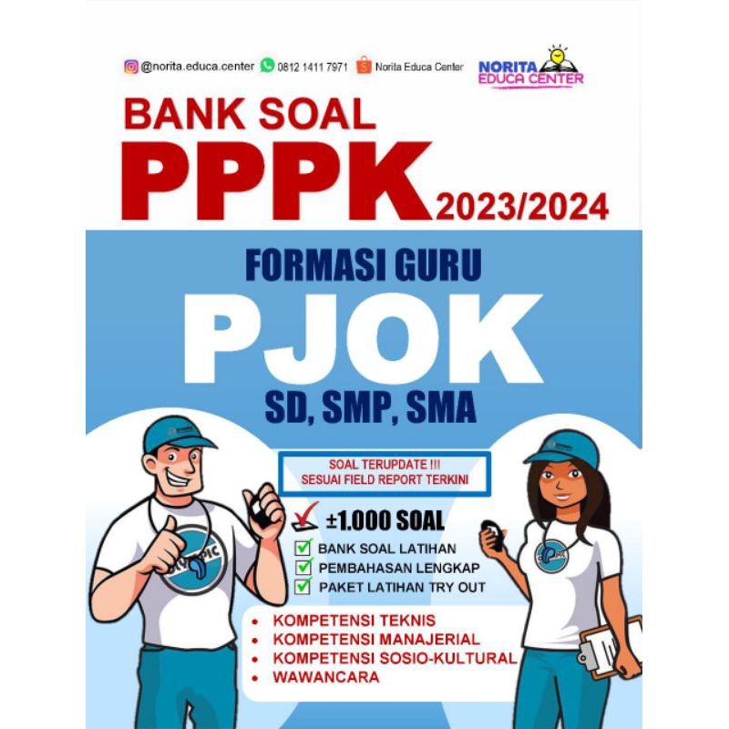 Jual BUKU PPPK FORMASI GURU PJOK 2023 2024 Shopee Indonesia