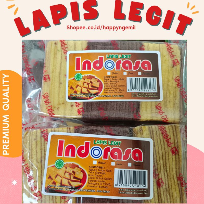 

Kue Lapis Legit Layer Cake 350gr