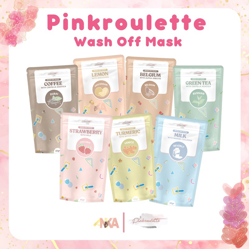 PINKROULETTE WASH OFF MASK