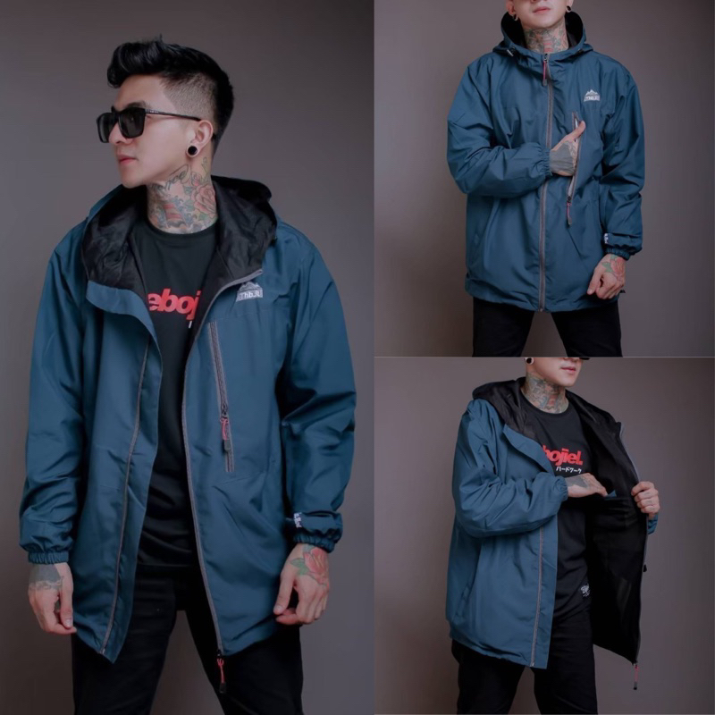 The Bojiel - Jaket Bojiel Pria Jaket Parasut Jaket Outdoor Jaket Distro Petro