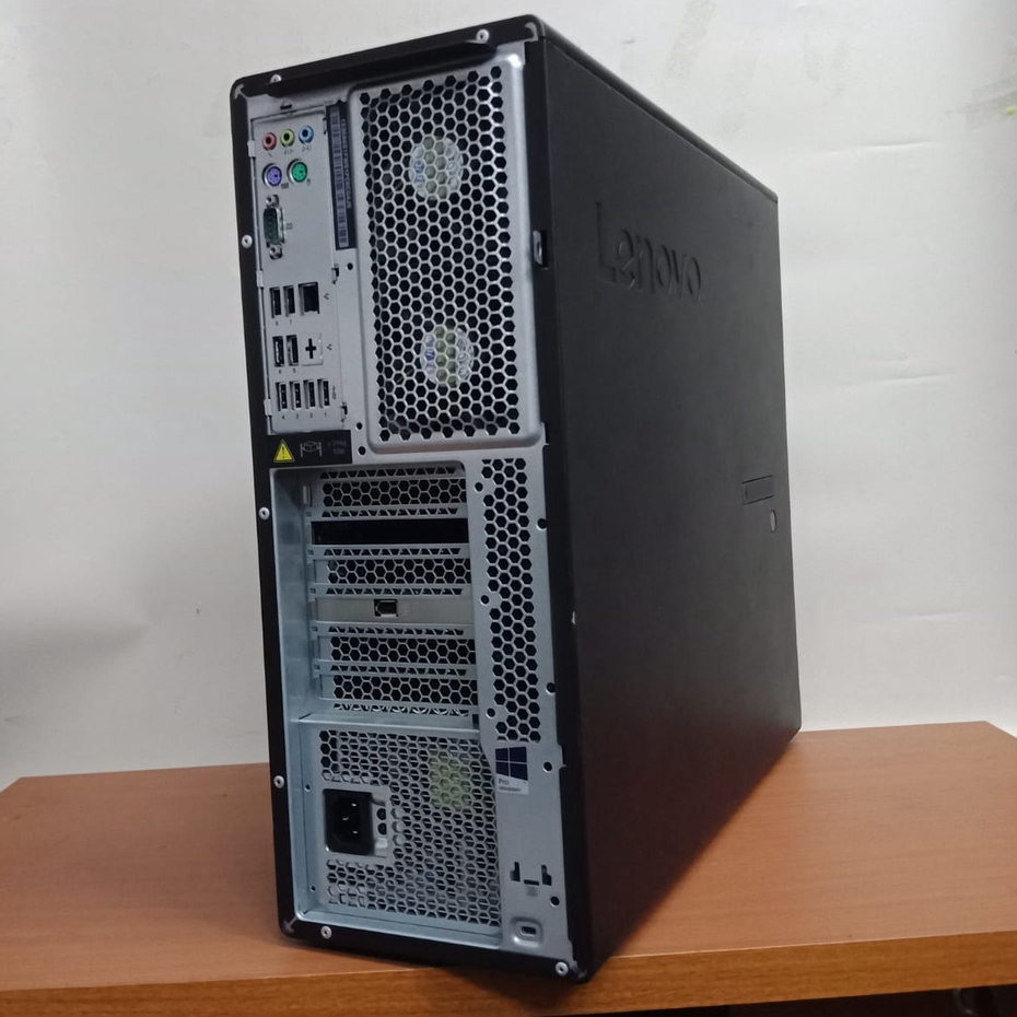 PC SERVER TOWER Lenovo thinkstation P500 Xeon E5-2609V3/Ram 32Gb ddr4/ssd 512Gb VGA NVIDIA siap pakei