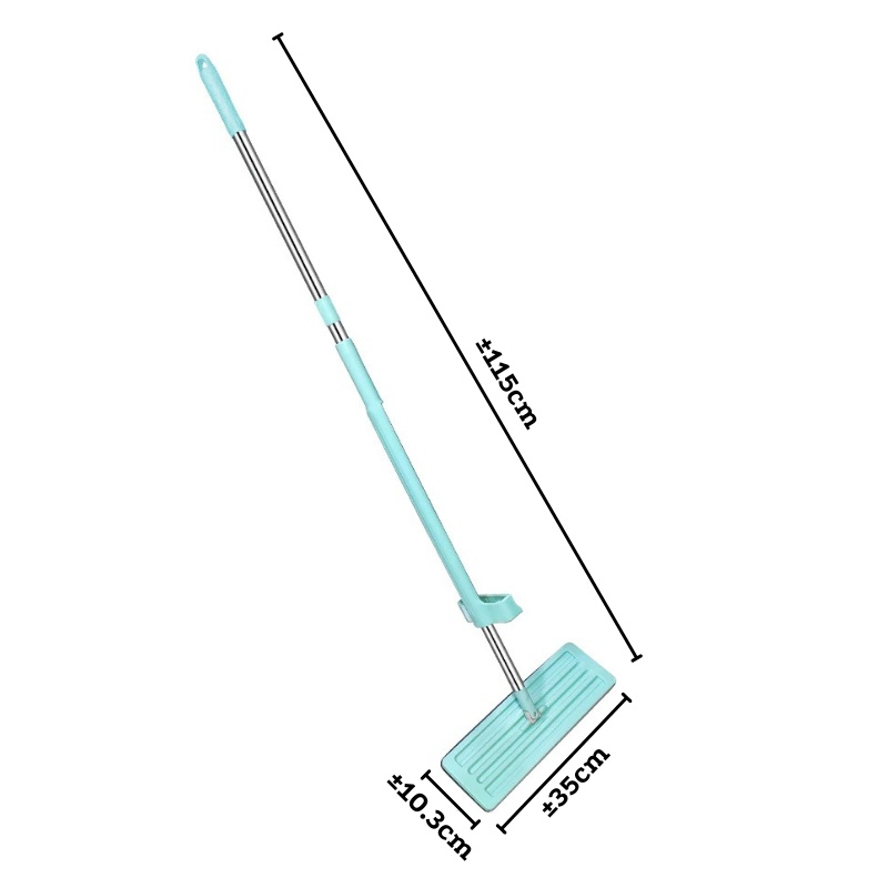 Alat Sapu Pel Lantai Tarik Dorong Ultra Mop Lipat Praktis Microfiber