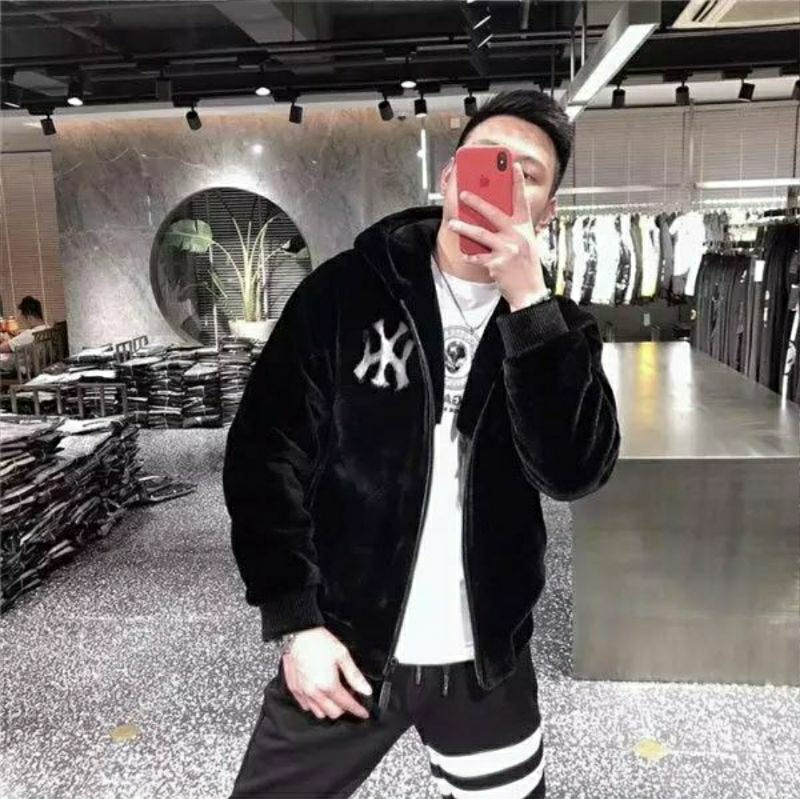 jacket zipper sherpa / zipper cowok sherpa / JACKET ZIPPER NY SHERPA