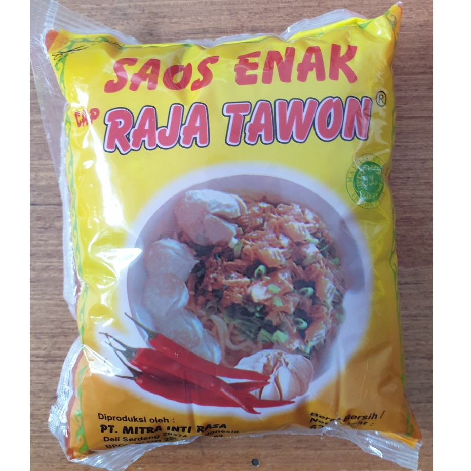 

Saos Enak Raja Tawon 625 Gram @1 Pcs / Saus Sambal Raja Tawon