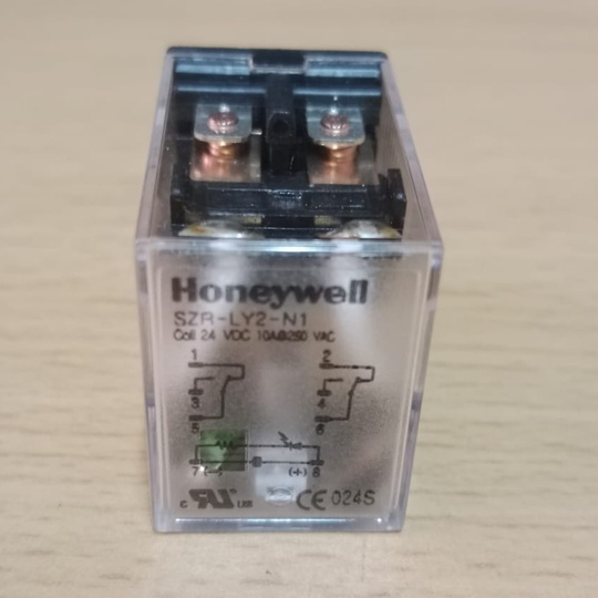 MAGNETIC RELAY HONEYWELL SZR-LY2-N1 24VDC