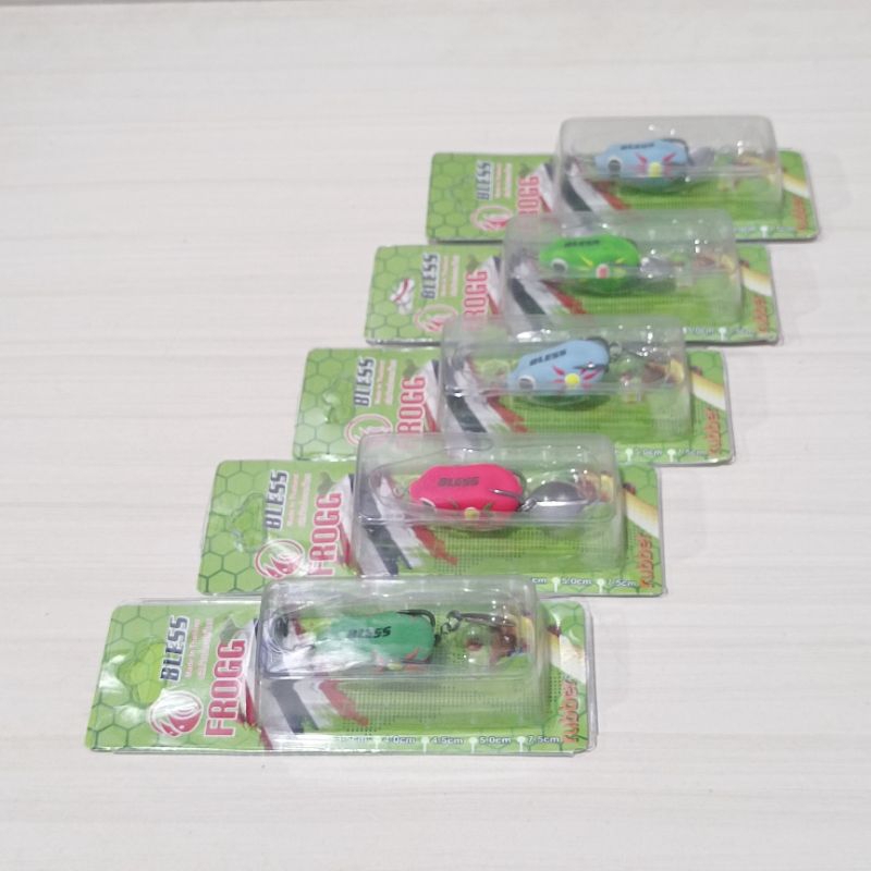 Lure Soft Frog Bless Rubber Frog