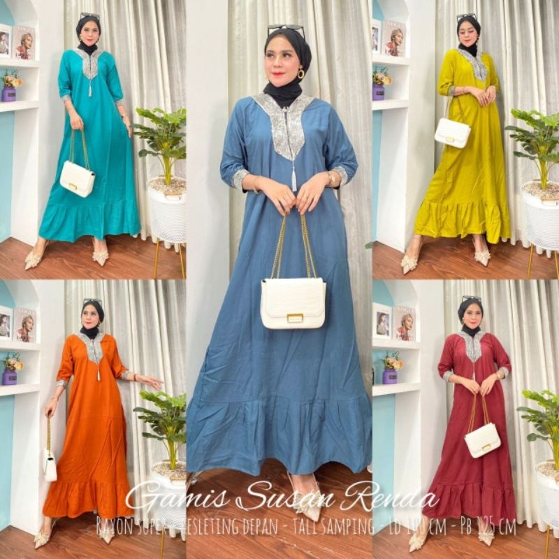 Gamis Susun Renda