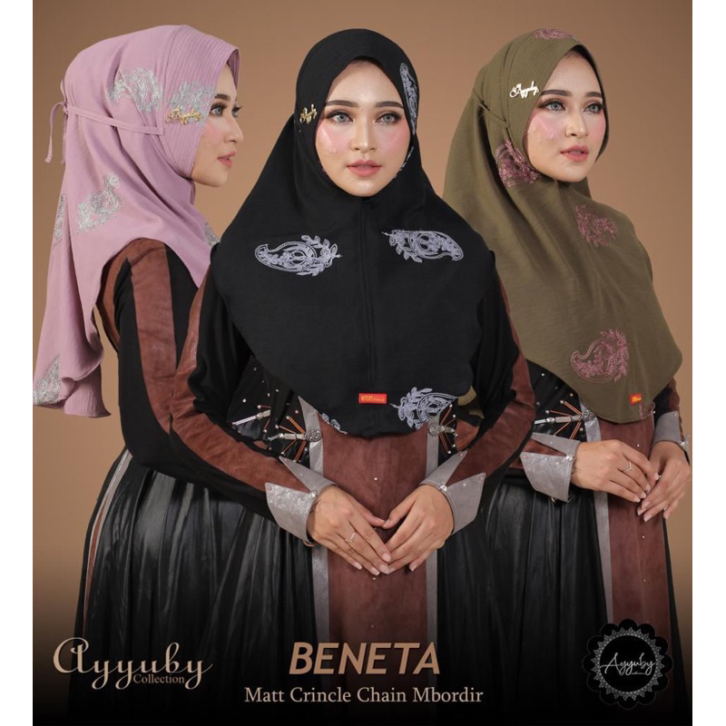 BISA COD JILBAB ORI AYYUBY BENETA