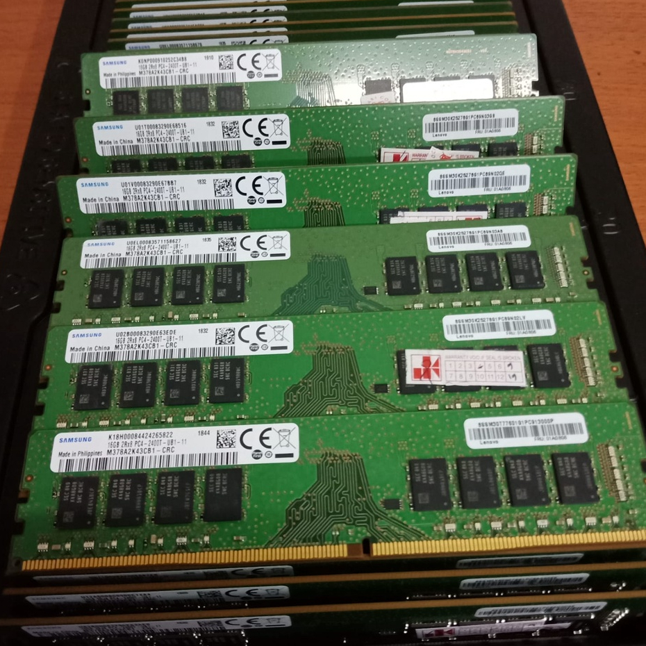 Ram memory Server Xeon DDR4 UDIMM 16GB PC4-2400T FOR DELL EMC T30/T40 SAMSUNG