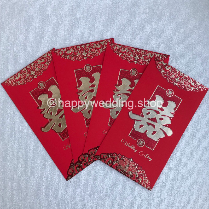 

Angpao Wedding Besar Untuk Lamaran / Angpao Shuang Xi 2pc