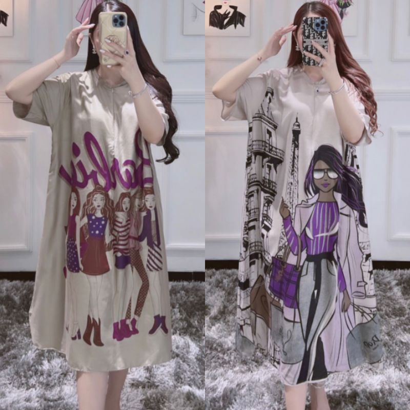 SOFIA DRESS DASTER VIRAL KEKINIAN RAYON PREMIUM