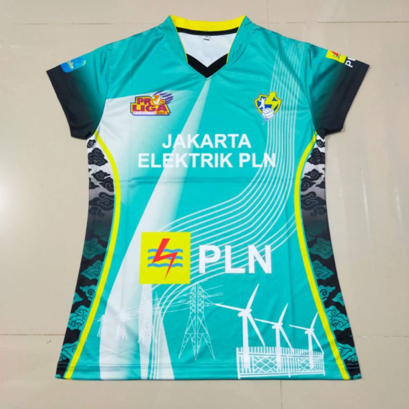 BAJU JERSEY VOLLY VOLLEY VOLI CEWE TANGAN PENDEK/BAJU CEWE PROLIGA 2023/JERSEY BANK BJB/JERSEY JAKAR