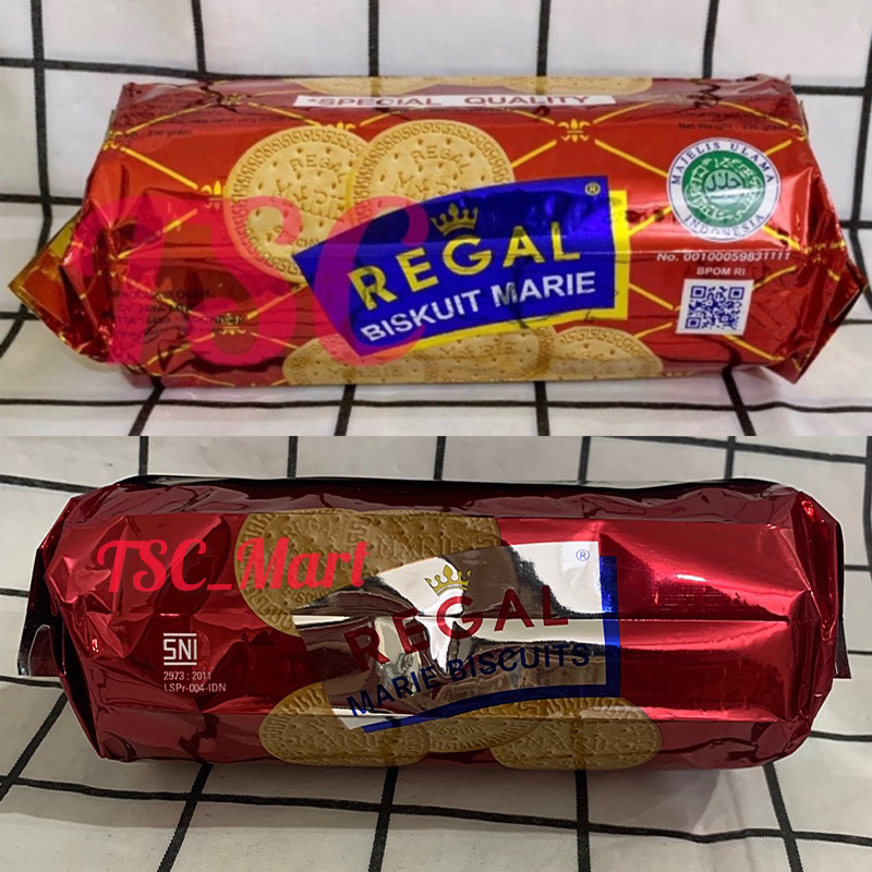 

Regal Biskuit Marie Regal 230gr Regal Biscuit Marie Special Quality / Regal / Biskuit / Marie / Regal / 230gr / Biscuit / Biscuits / mari / Special / Quality / roti / orang / tua