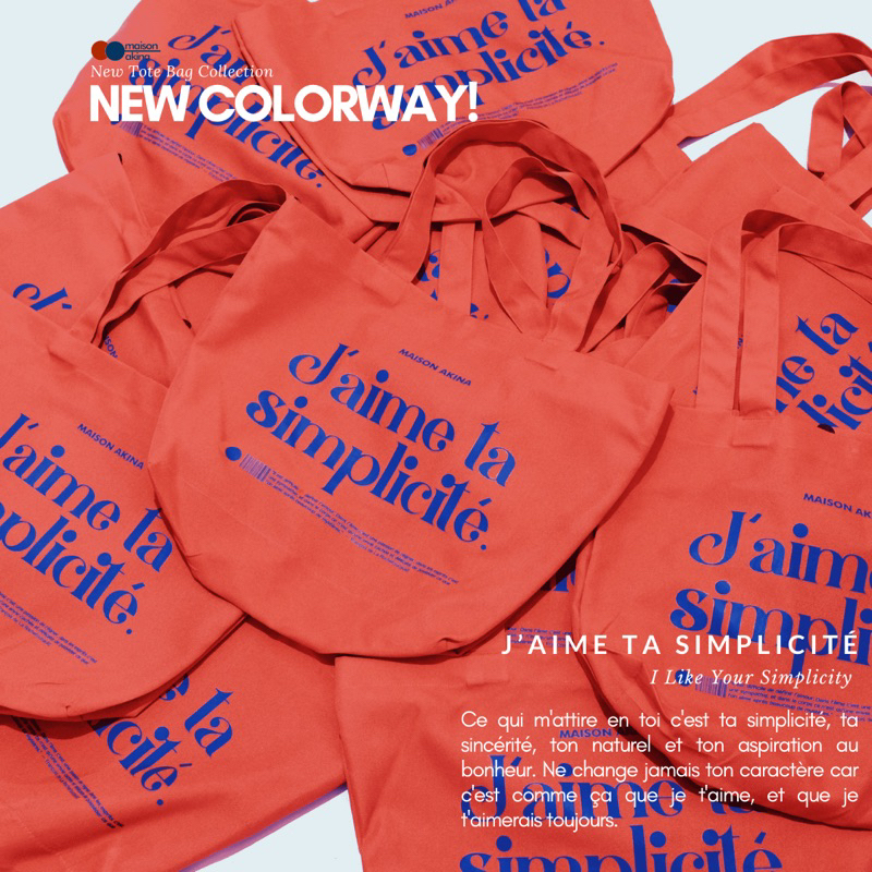 Jual AESTHETIC PEACH TOTEBAG / TOTE BAG CANVAS BASIC SIMPLE WIDE