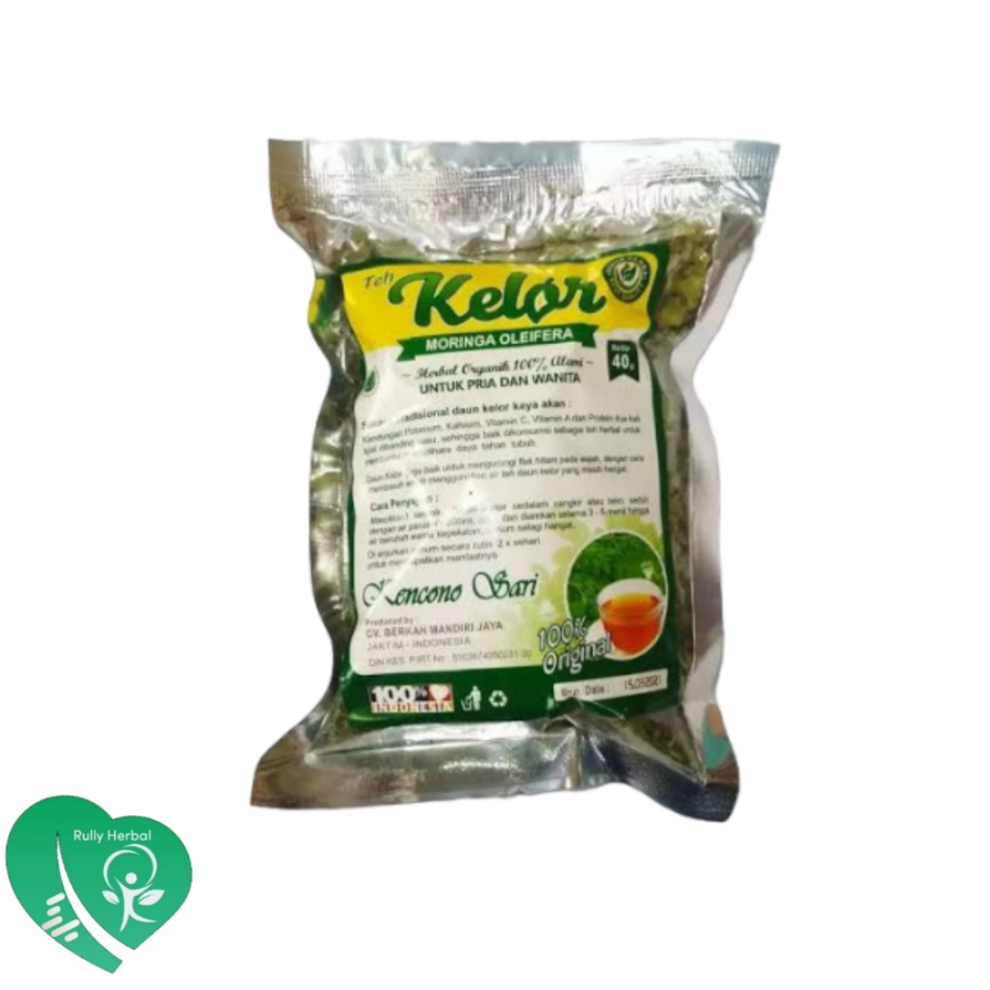 Jual Teh Daun Kelor Kencono Sari Gr Teh Herbal Alami Daun Kelor