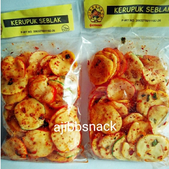 KERUPUK SEBLAK KERING / SEBRING