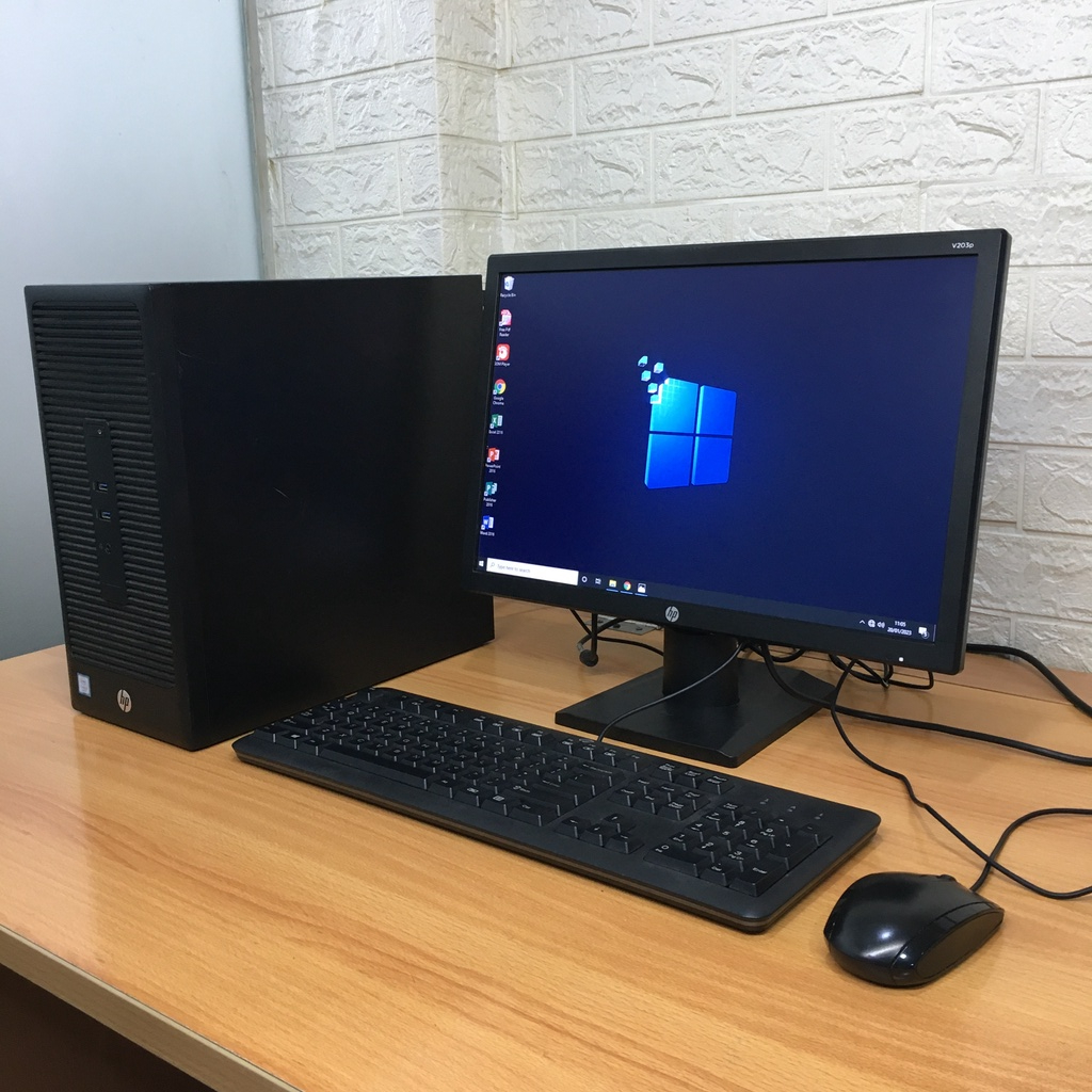 Fullset Komputer HP Core i5 Gen 6 DDR4 HP 280 G2 MT Murah Siap Pakai