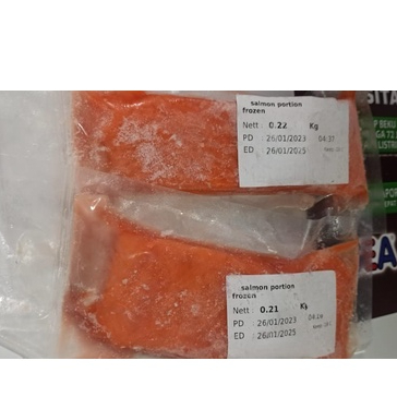 

frozen salmon fillet Supermarket Grade