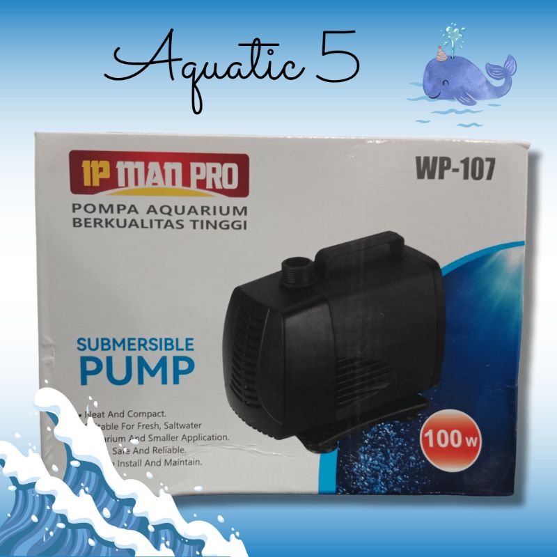 Promo Pompa Kolam Hidroponik IP MAN PRO WP 107