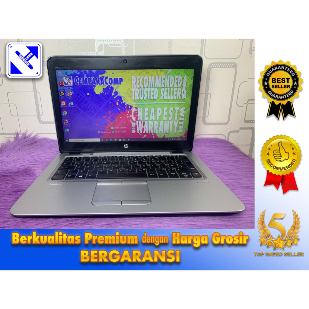 HP EliteBook 725 G3 AMD Pro A8-8600B 16GB SSD 256GB