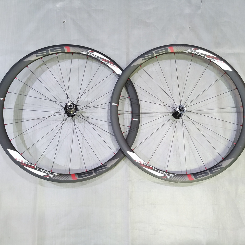 Wheelset Sepeda 700c 991 Roll Wing 3800 Elite Carbon Original Wheelset Roadbike
