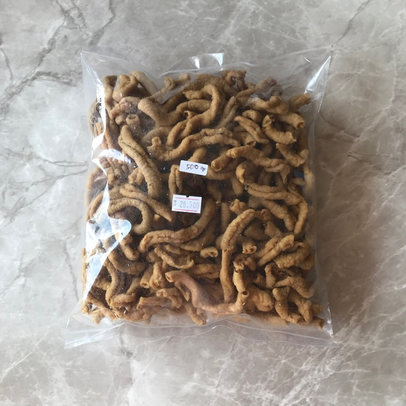 

Keripik Usus Original 500gr
