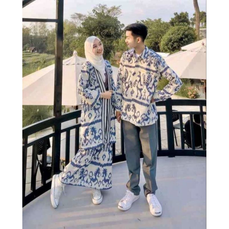 Kimonik Madam Set Couple Full Tenun