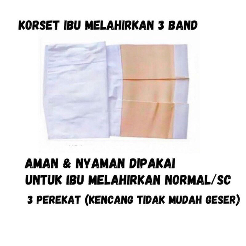 4pcs Korset Ibu Melahirkan Gurita Ibu Melahirkan Stagen bengkung Ibu melahirkan Korset Ibu Caecar Pr