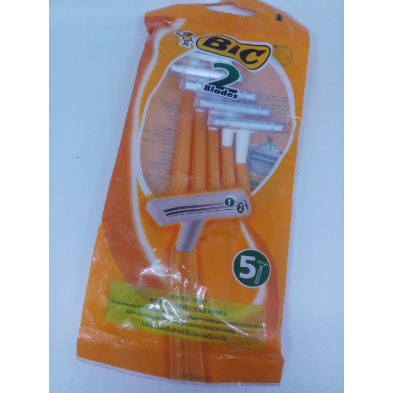pisau cukur BIC ( isi 5 )