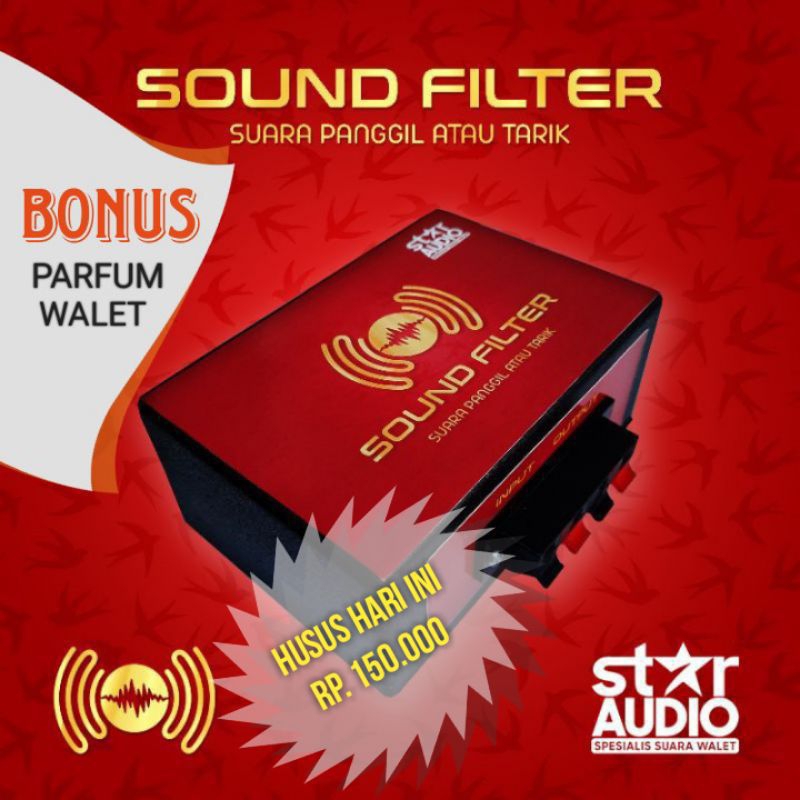 SOUND FILTER (UNTUK SP ATAU ST)