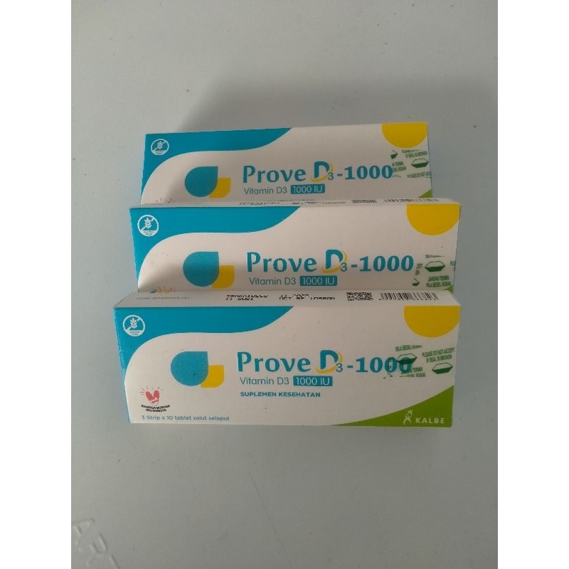 VITAMIN D UNTUK KESEHATAN TULANG/PROVE#D3#1000