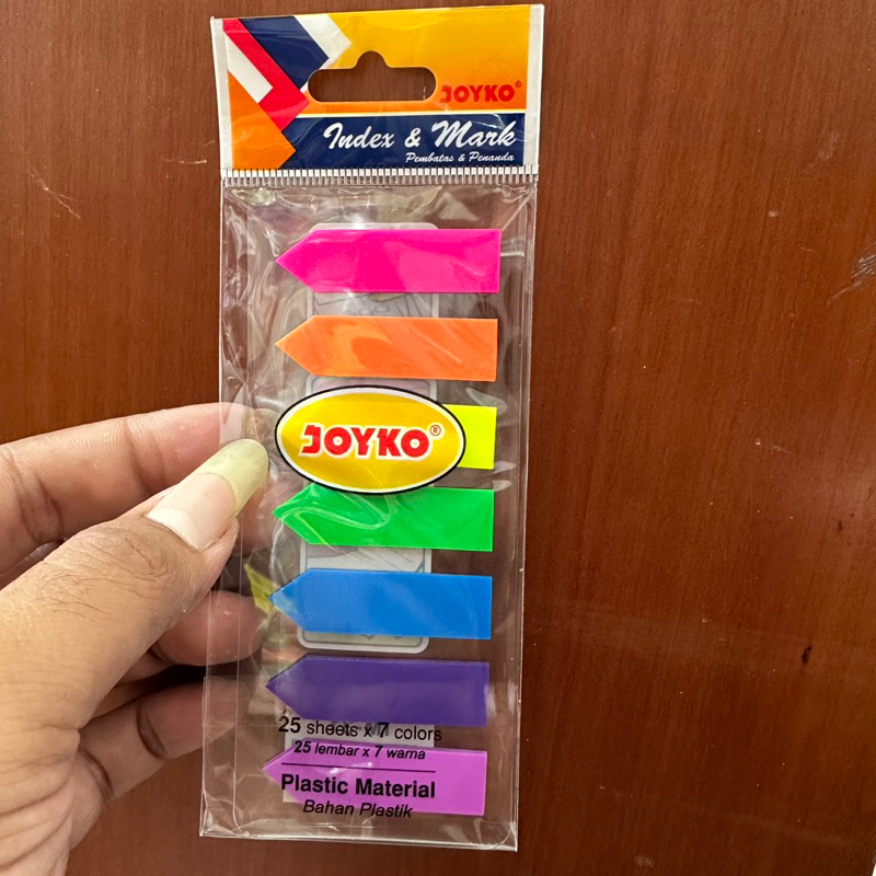 

Pembatas & Penanda Buku JOYKO IM-31 Bahan Plastik Pembatas buku