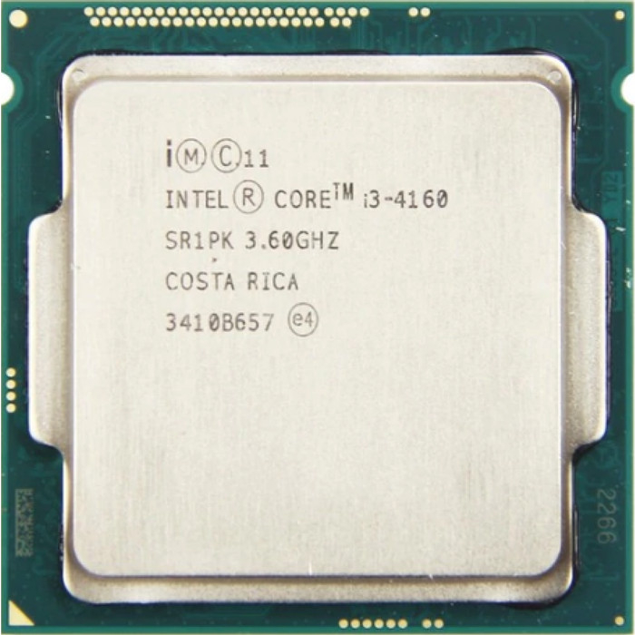 Processor Intel Core i3 4160 Tray Socket 1150 plus Fan Intel
