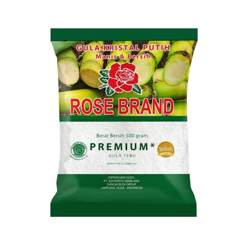 

Rose Brand Gula Kristal Premium 1kg