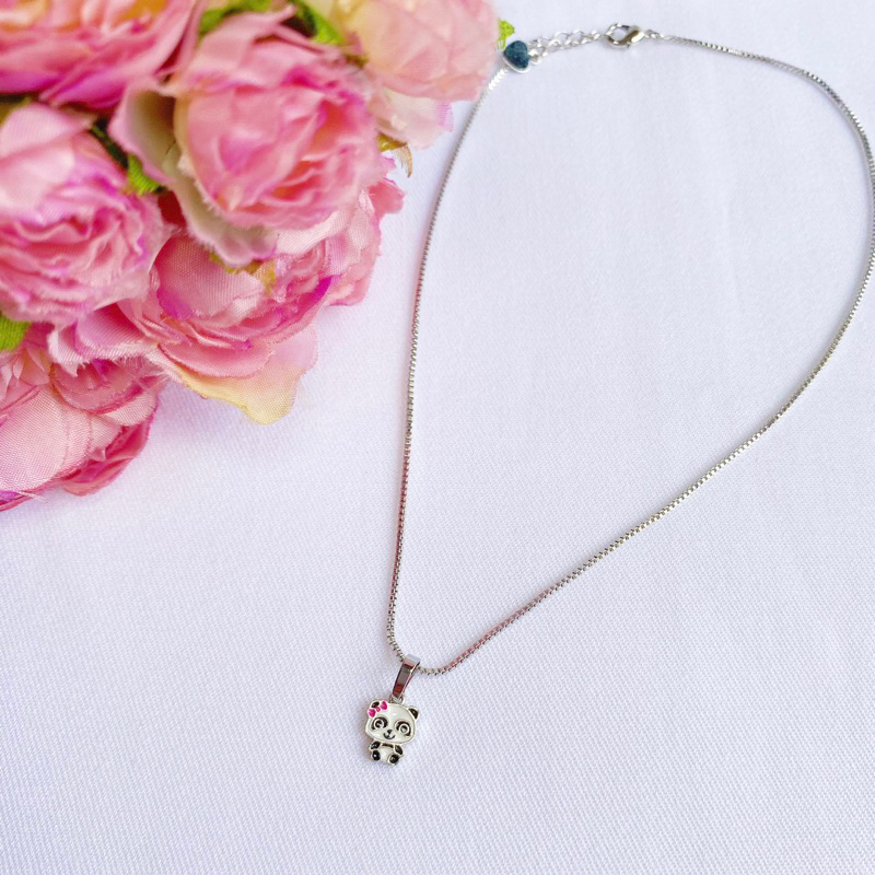 Kalung Anak Happy Panda Lapis Emas