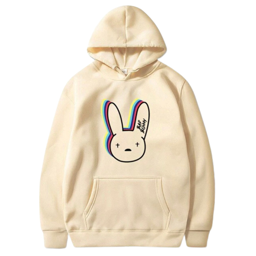 Jumper Hoodie Bad BunnyII Sweater Hoodie Trendy II Sweter Oblong Topi Size M - XL Anak &amp; Dewasa ( Pria &amp; Wanita )