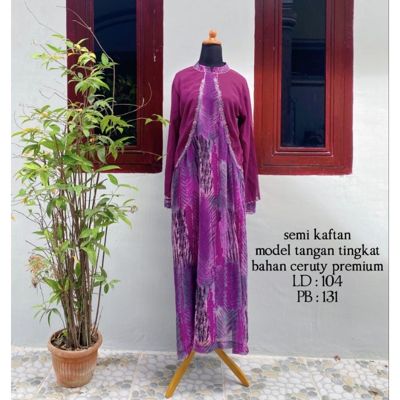 gamis pesta preloved / gamis mewah preloved / pesta mewah preloved