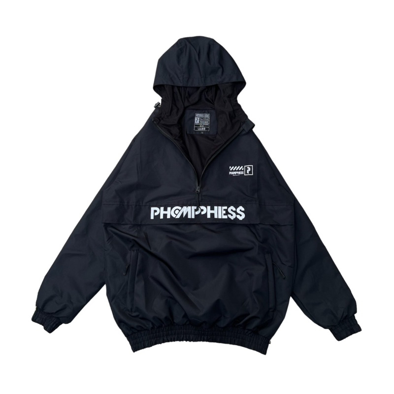 PHOMPPHIESS Jaket Cagoule Waterproof Pria Wanita