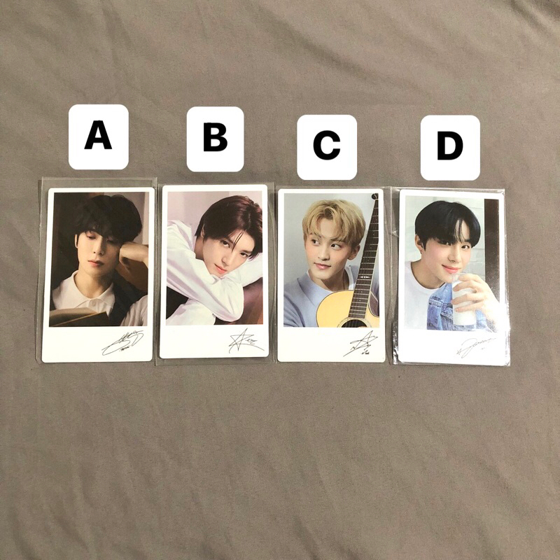 Polaroid Jaehyun Taeyong Mark Jungwoo Natrep Nature Republic