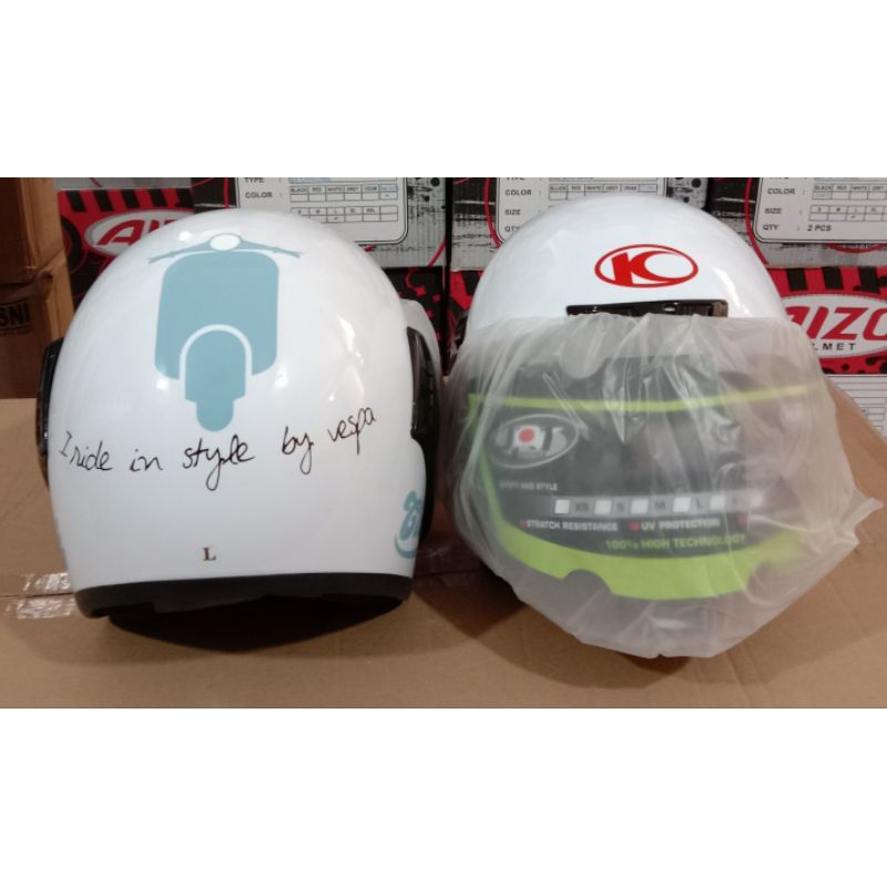 Helm Kymco Motif Vespa