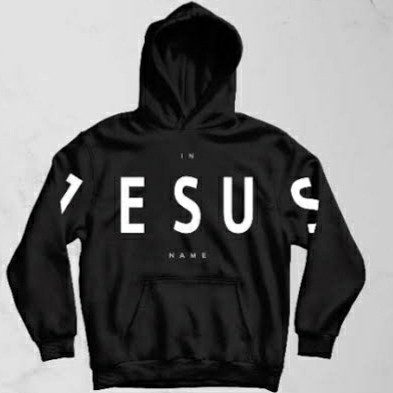 JAKET HOODIE ROHANI IN JESUS NAME TUHAN / DISTRO / PRIA WANITA / COD
