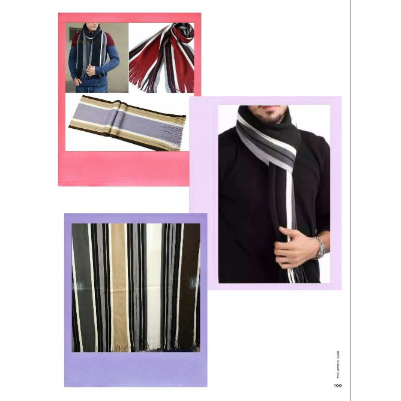 Syal Winter Pria-Wanita Hangat